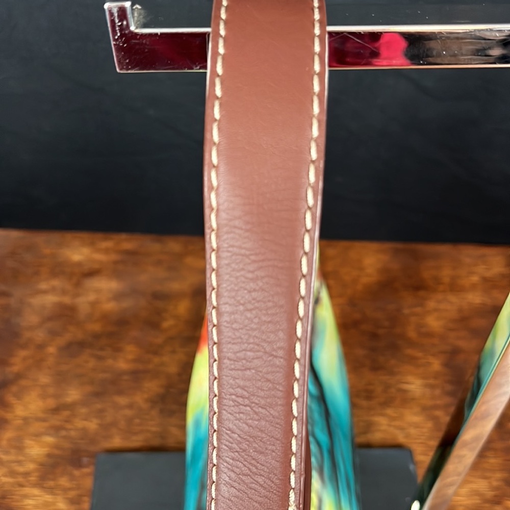 Donald J. Pliner Designer Tie Dye Handbag NWOT - Picture 6 of 10